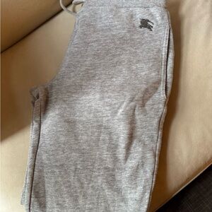 Burberry Heather Gray Lounge Pants